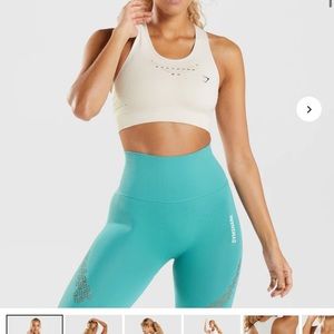 Energy seamless sport bra white